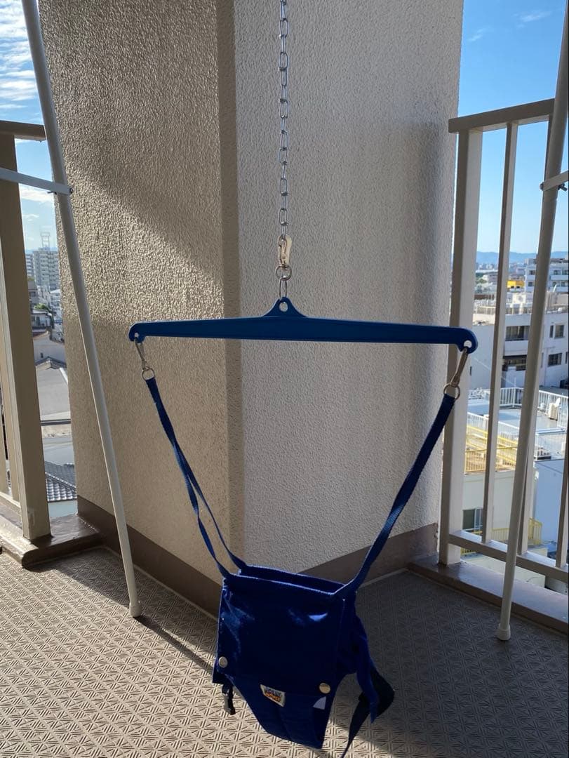 美品Jolly Jumper・ジョリージャンパー ポータブルスタンド ベビージム