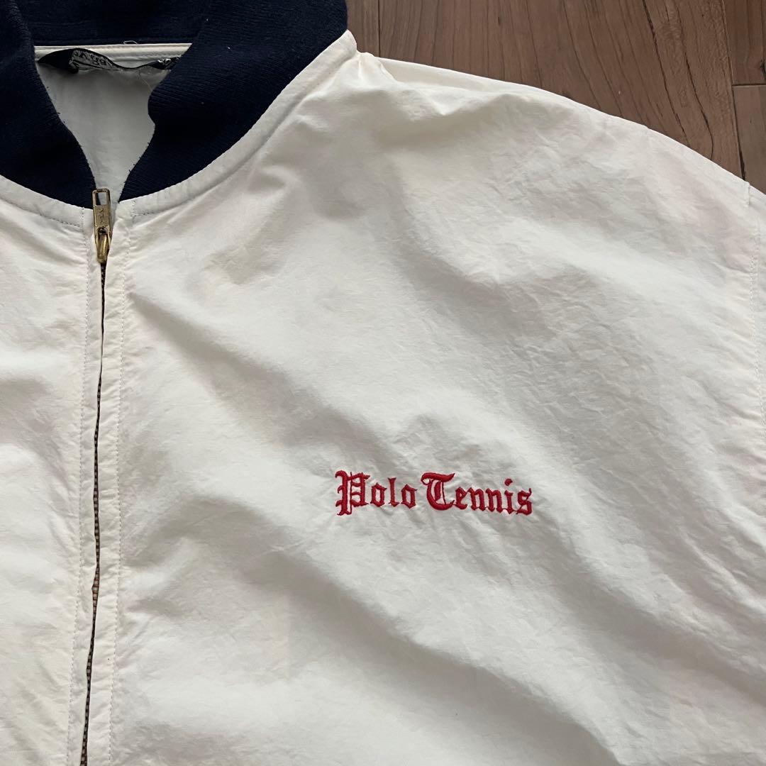 Polo Tennis ラルフローレンナイロンジャケット1993スウィングトップ