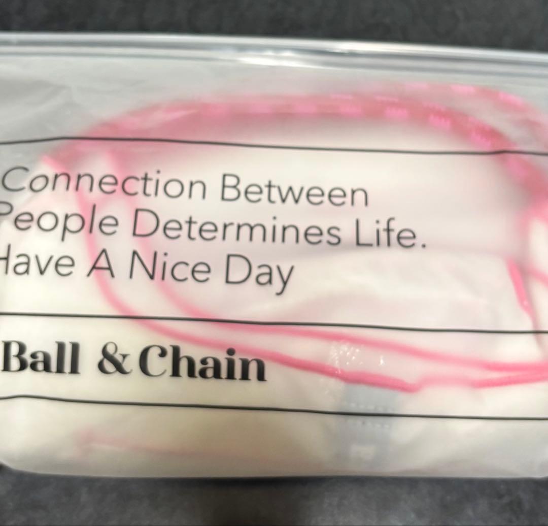 新品 フェイラー ボールアンドチェーン ホワイト Lサイズ