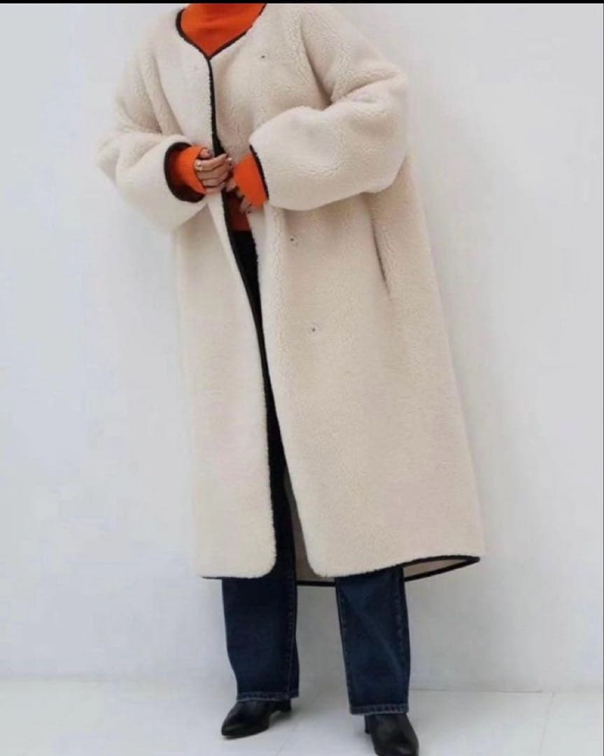 akte ボアコート　未使用　値下げ