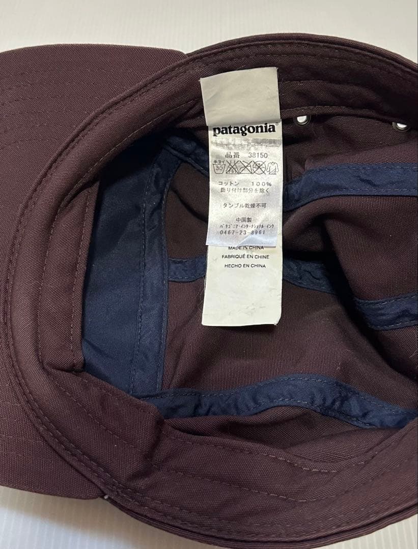 patagonia ダークブラウン ジェットキャップ
