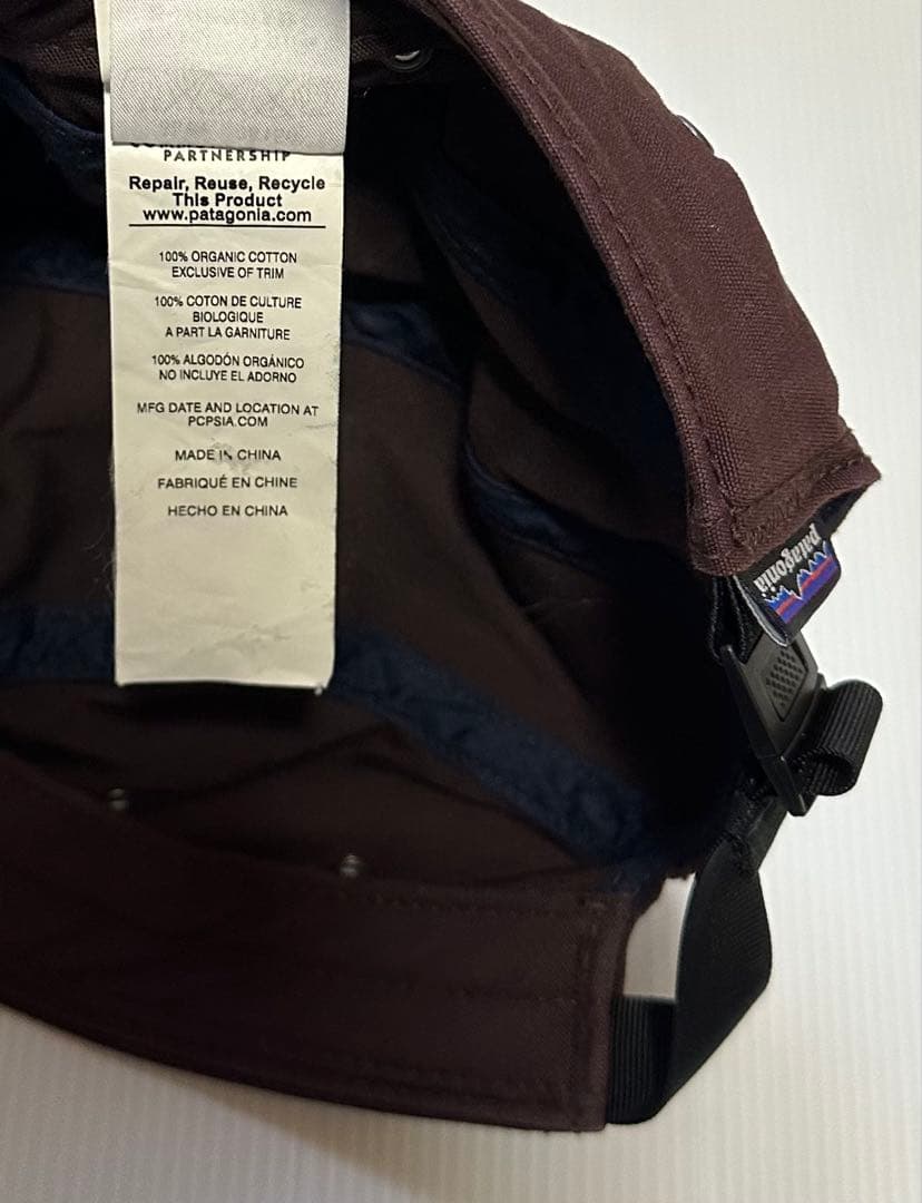 patagonia ダークブラウン ジェットキャップ