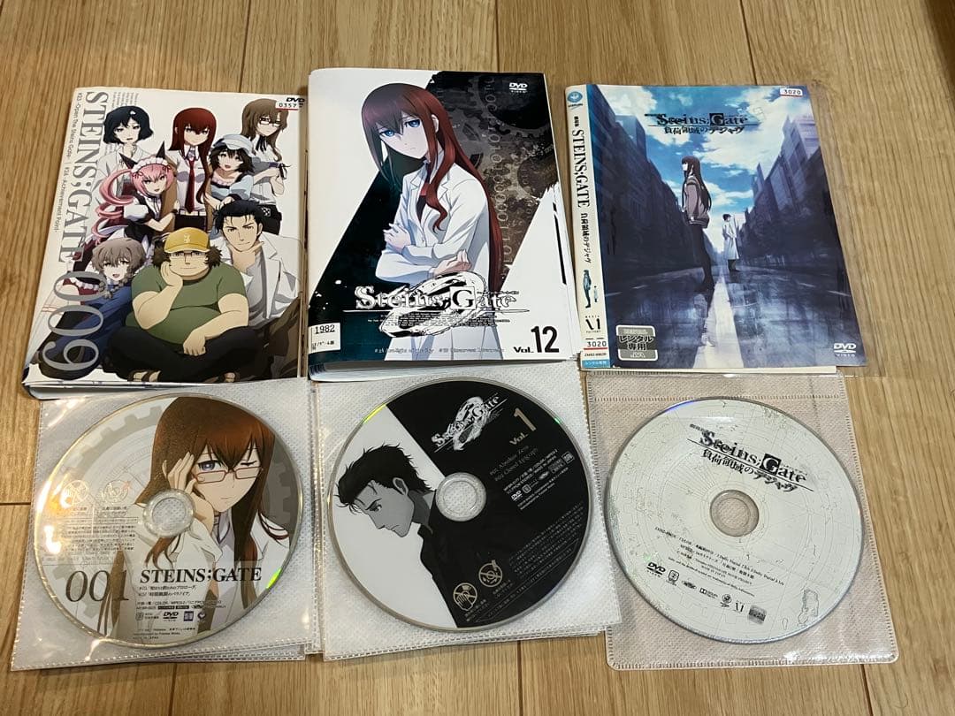 Steins;Gate 全21巻 + 劇場版 DVD レンタルアップ　セット
