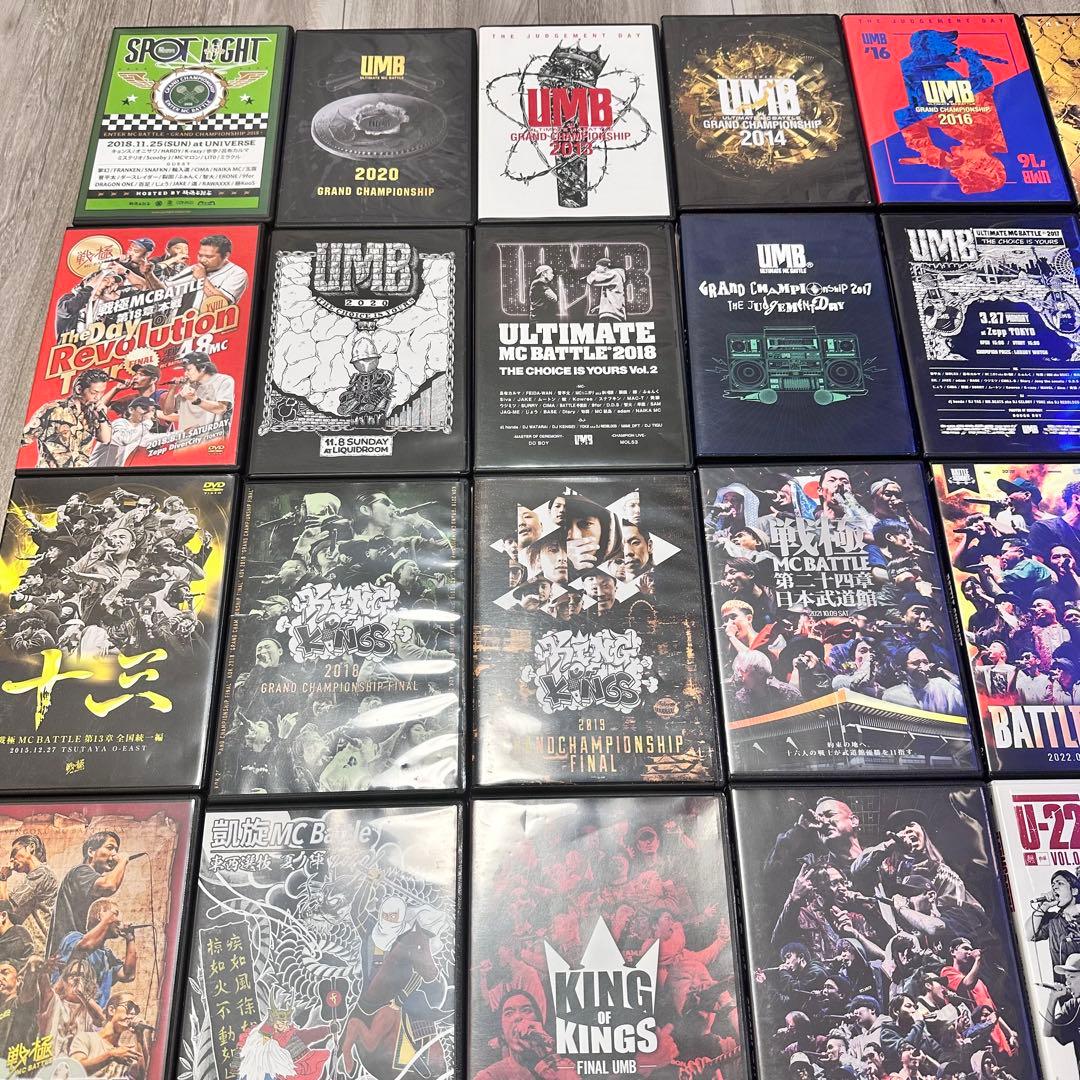 MCバトル　DVD32枚セット　凱旋　戦極　UMB KOK 罵倒