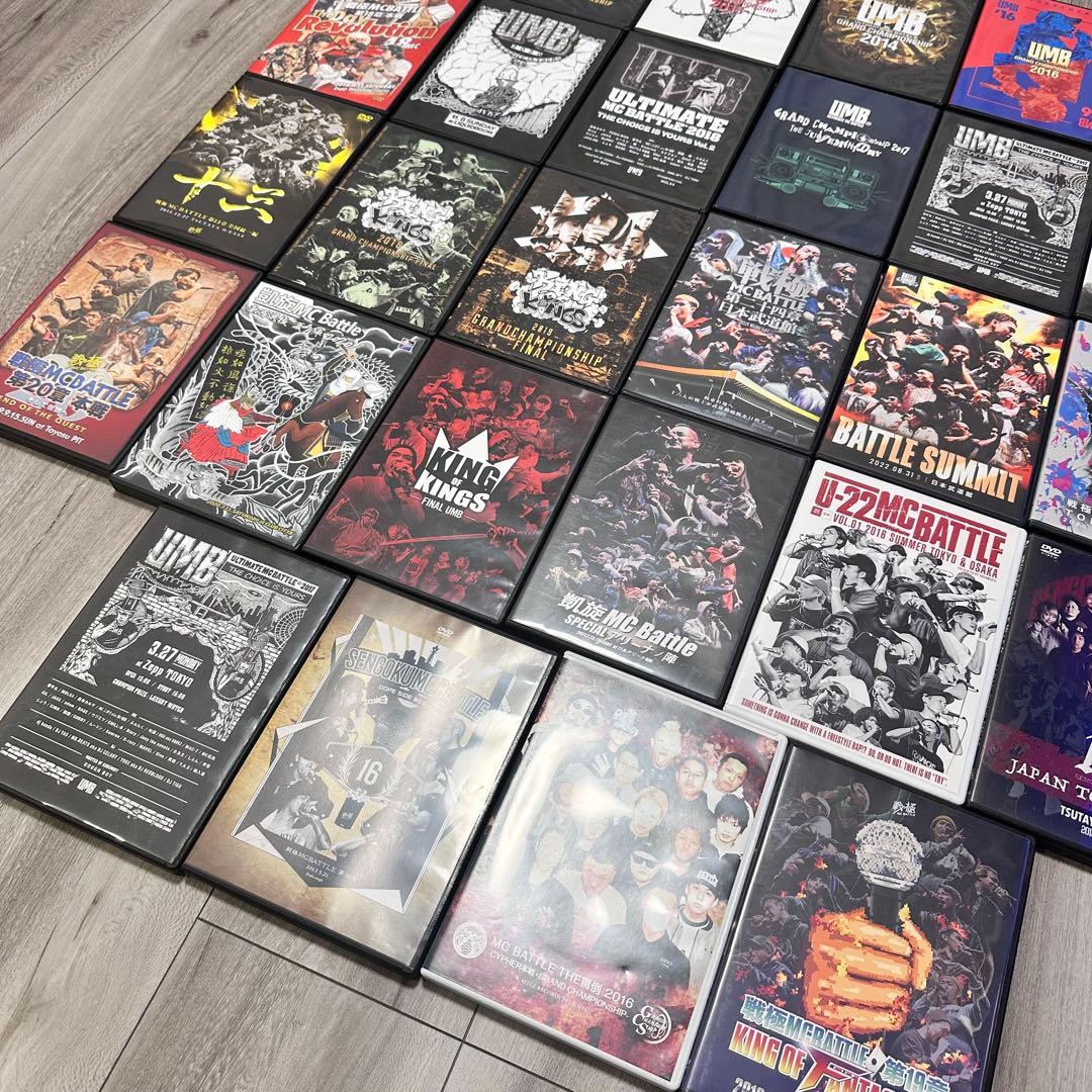 MCバトル　DVD32枚セット　凱旋　戦極　UMB KOK 罵倒