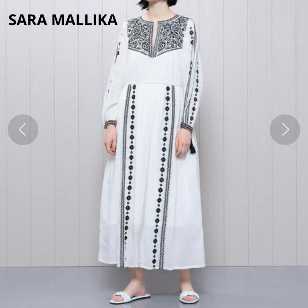 美品 SARA MALLIKA サラマリカ EMBROIDERY DRESS