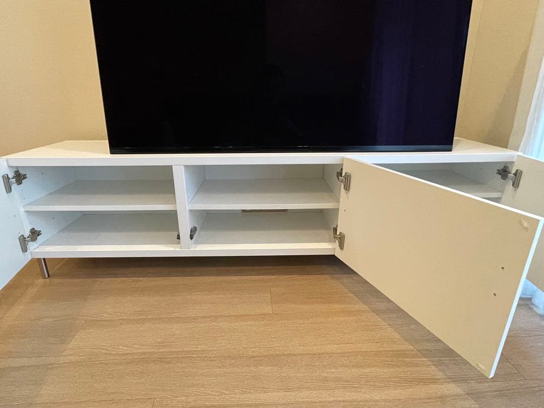 IKEA BESTÅ ベストー テレビ台＋脚4本＋サポート脚2本