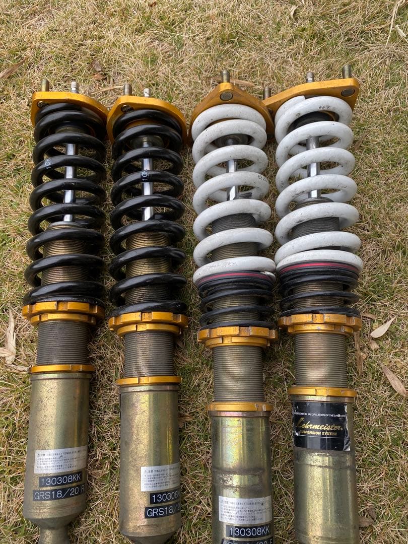 130マークx 18.20 クラウン GRS191 車高調