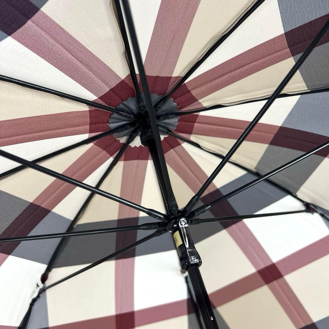 【新品未使用】ブルーレーベルクレストブリッジ　チェック柄 晴雨兼用　長傘