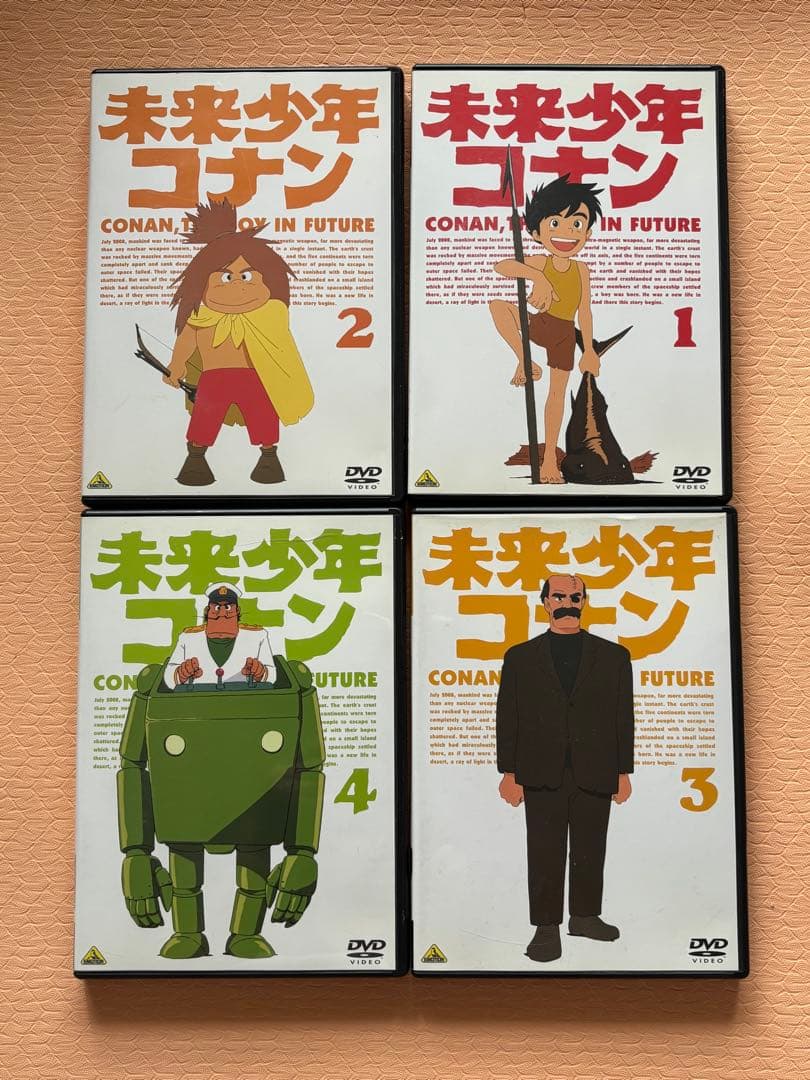 未来少年コナンDVD 全巻セット　７枚　中古
