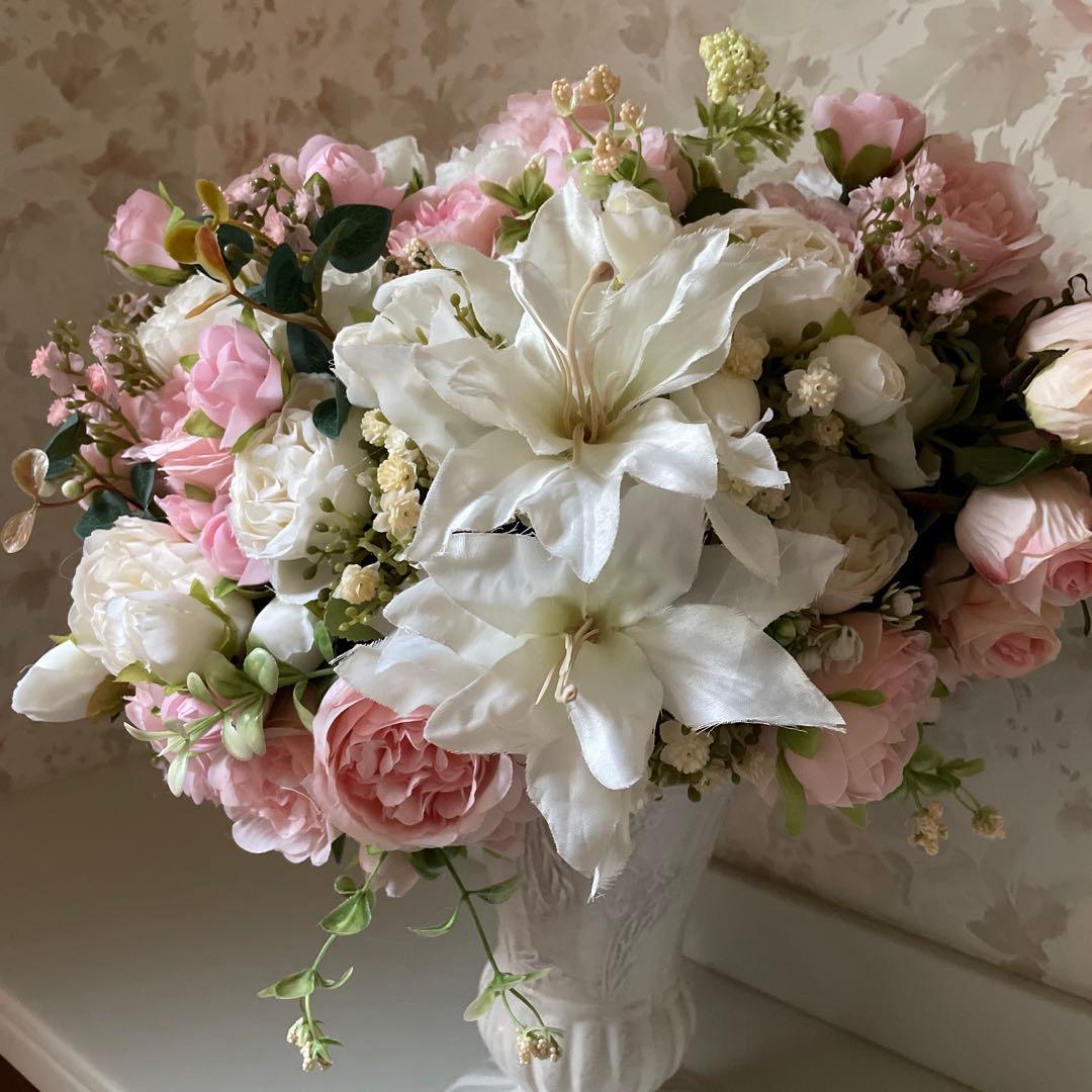 フラワーアレンジメント 造花