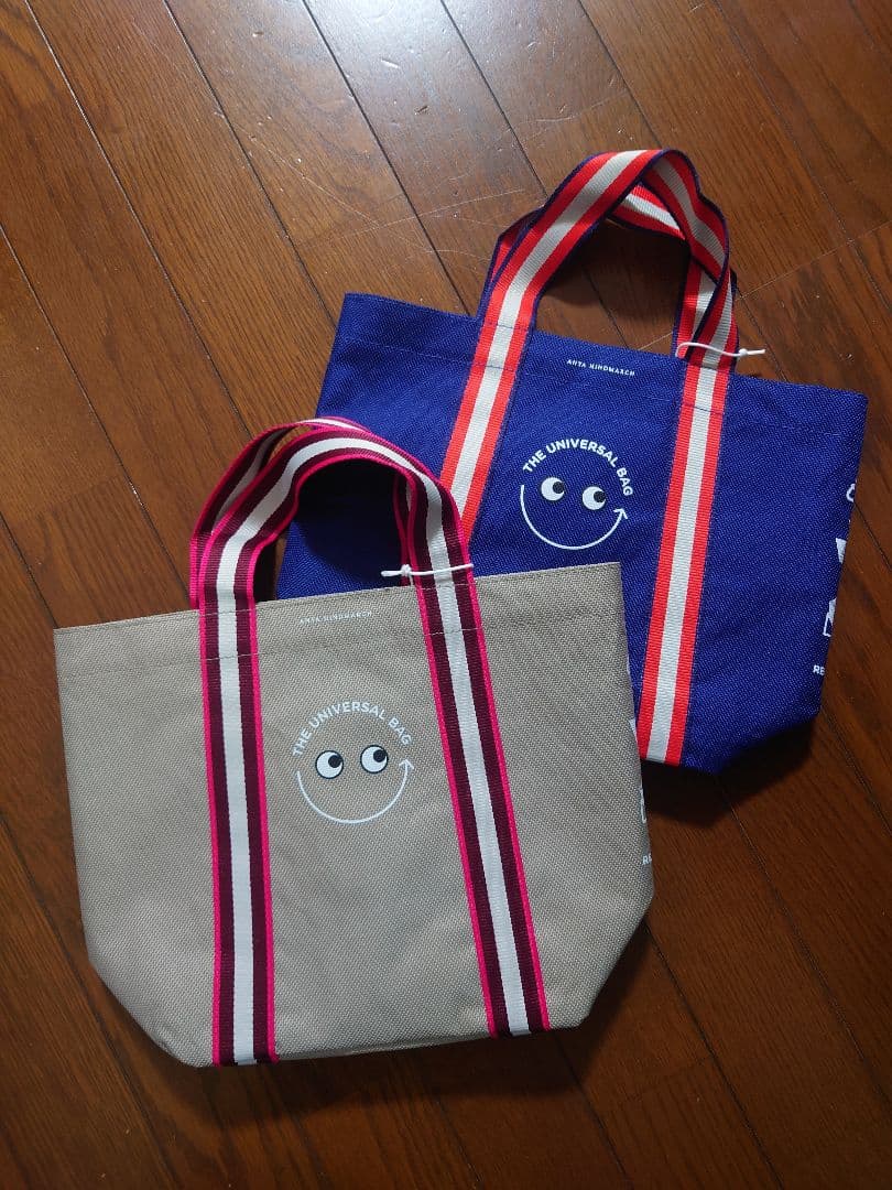 アニヤハインドマーチ ユニバーサル mini エコバッグ 2点 明治屋 成城石井