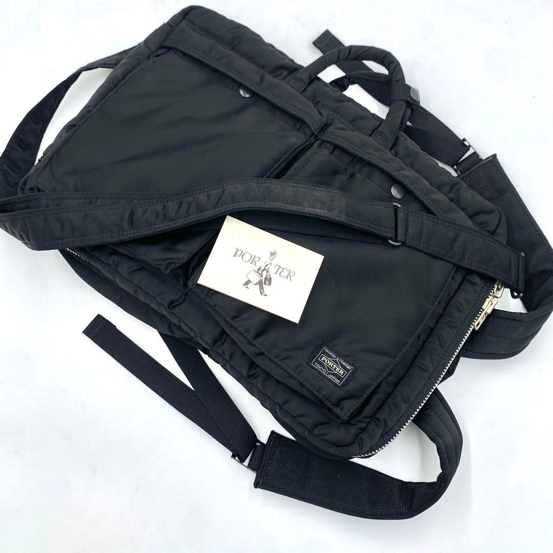 未使用級✨ポーター タンカー 3way リュック ビジネスバッグ ブリーフケース