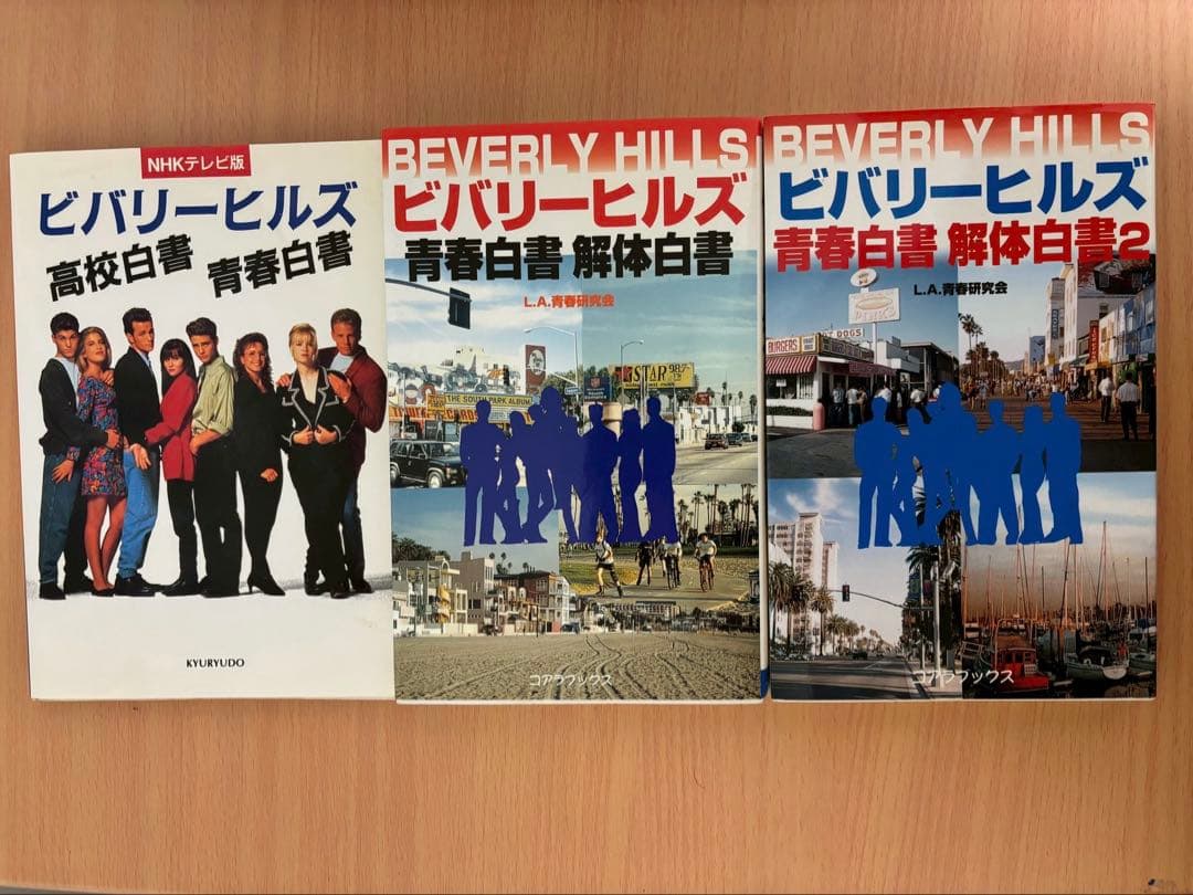 ビバリーヒルズ高校白書、青春白書 DVD全巻セット＋おまけ本3冊