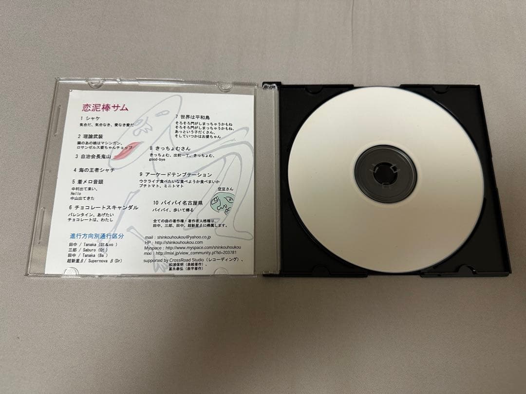 進行方向別通行区分 恋泥棒サム CD 相対性理論