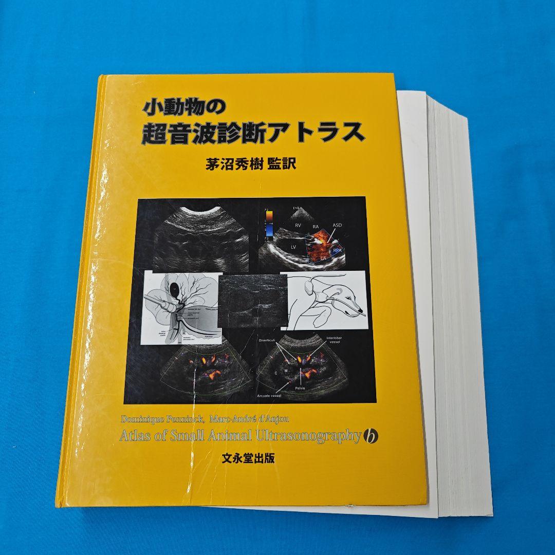 ◉裁断済 小動物の超音波診断アトラス