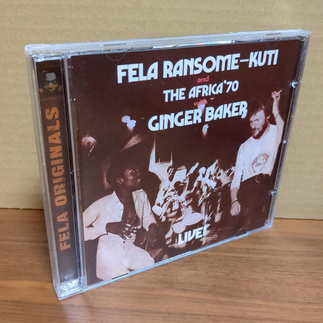 フェラ・クティ　『フェラ・ウィズ・ジンジャー・ベイカー・ライヴ！』