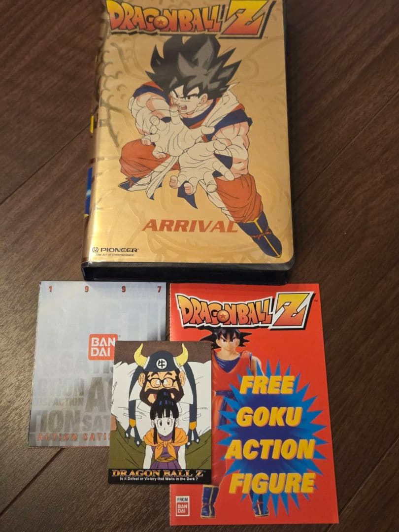 ドラゴンボールZ 海外版　VHS ビデオ　１９９７年