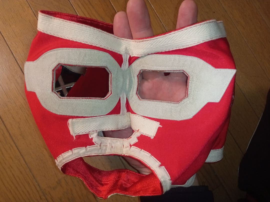 フレッチャ 本人使用済み試合用 プロレスマスク サイン入り