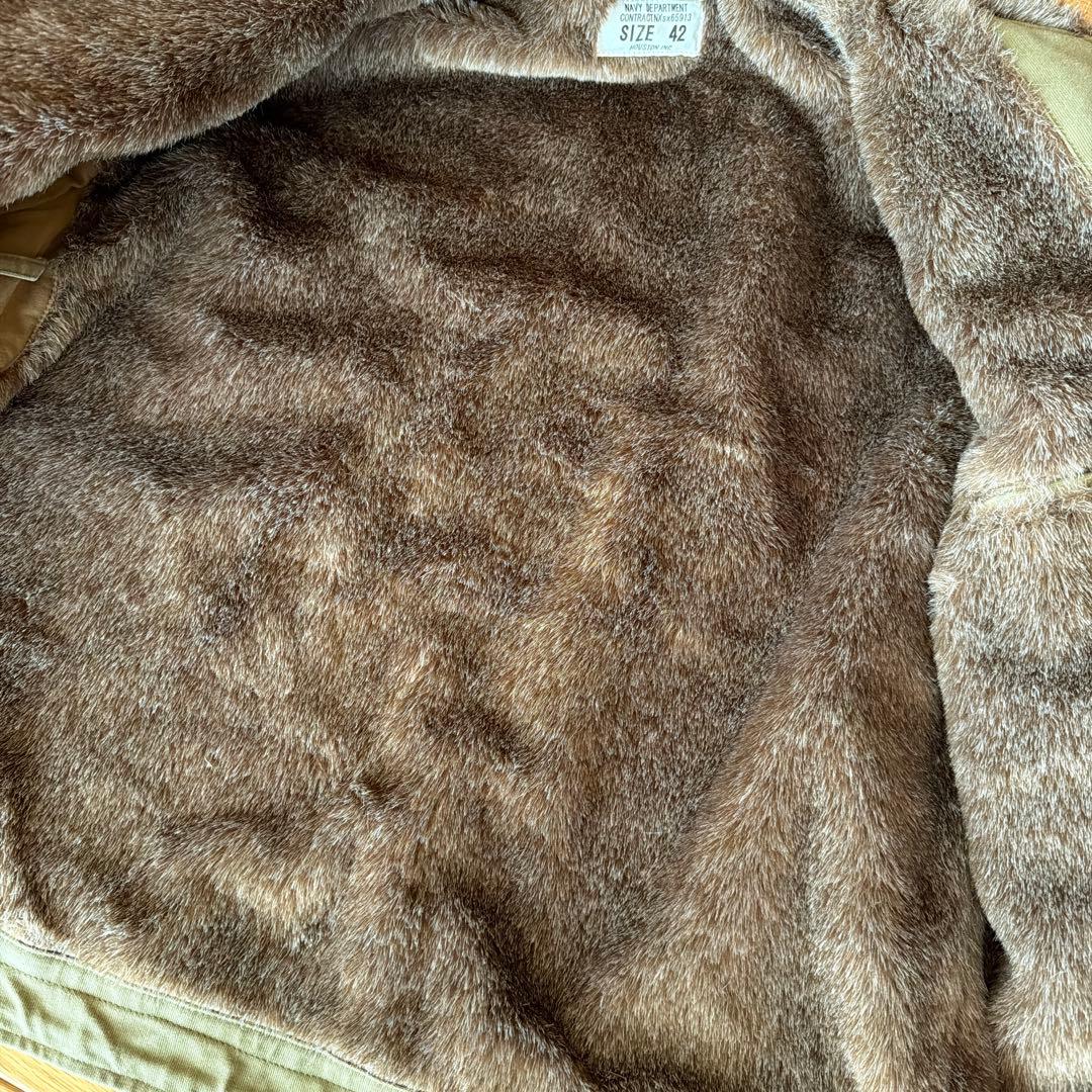 HOUSTON ヒューストン 5N-1X N-1デッキジャケット 42 タン