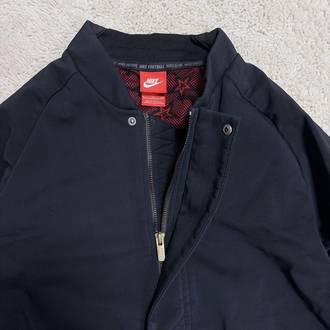 極美品✨NIKE FC フットボール ナイロン コート ジャケット ネイビー S