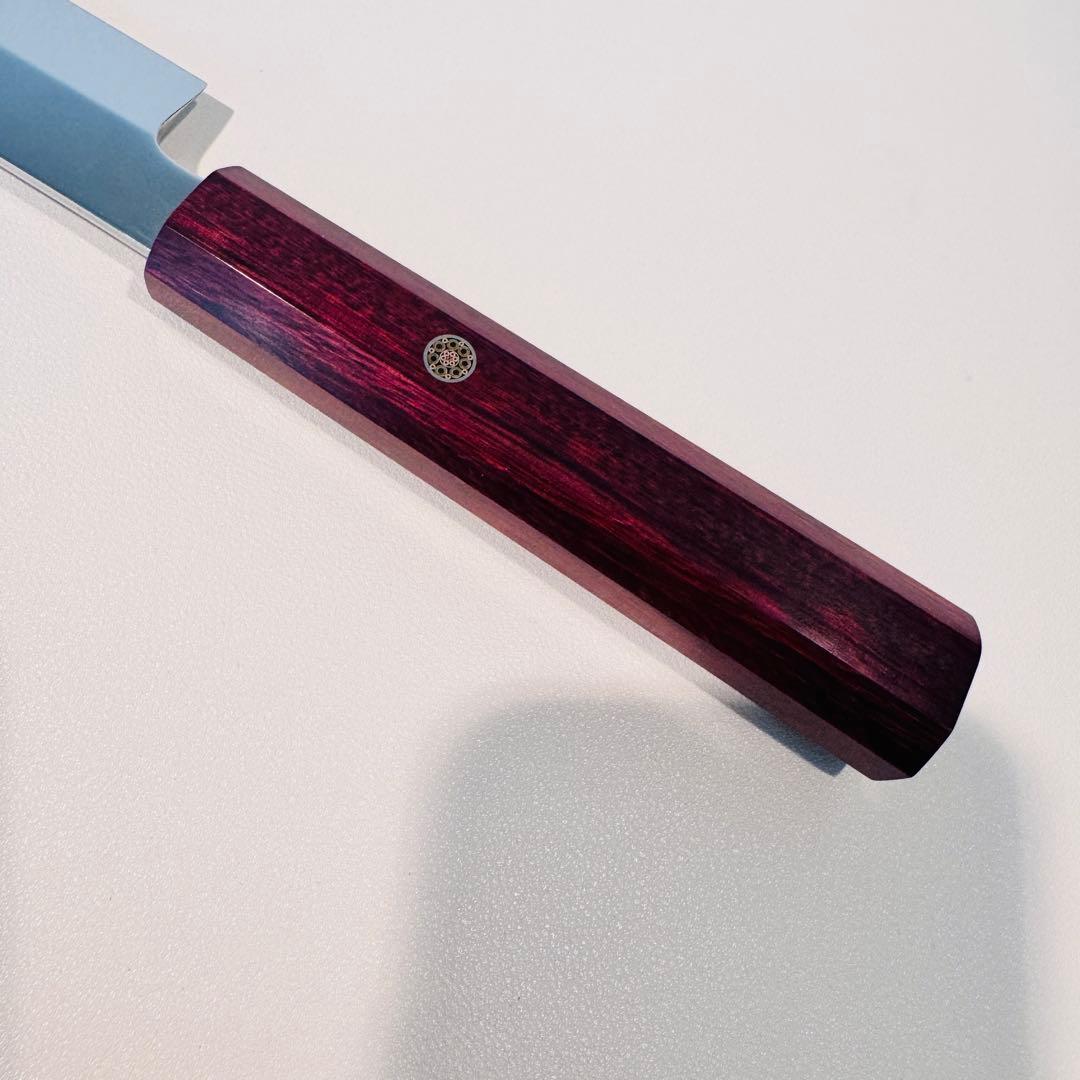 270mm 柳刃包丁 紫檀八角柄 刺身包丁 全鋼 和包丁