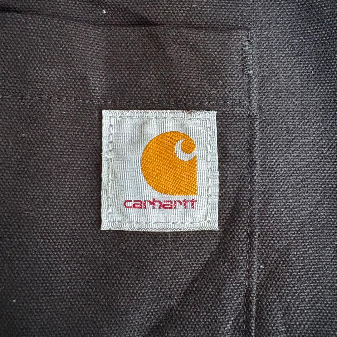 Carhartt カーハート ダック地 ダブルニー オーバーオール ブラック