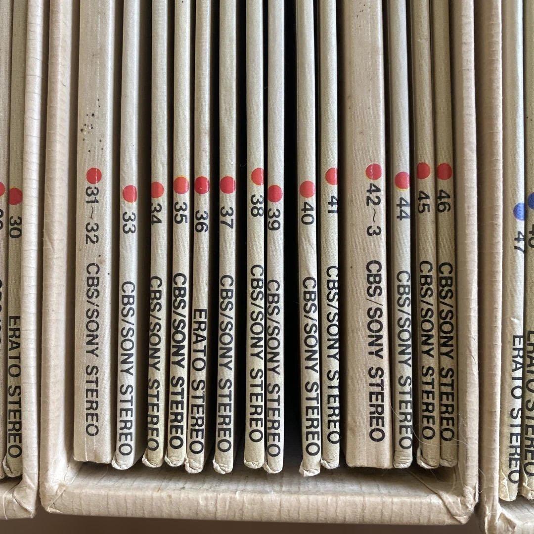 【送料無料】CBSソニー 世界クラシックLPレコードボックスセット全100枚＋α