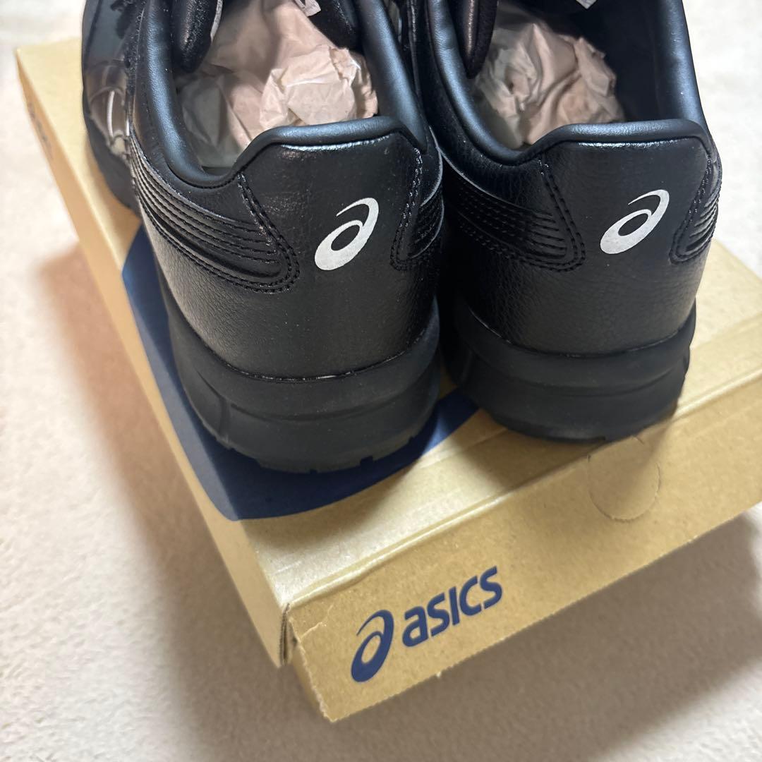 asics 安全靴 黒 ベルトタイプ