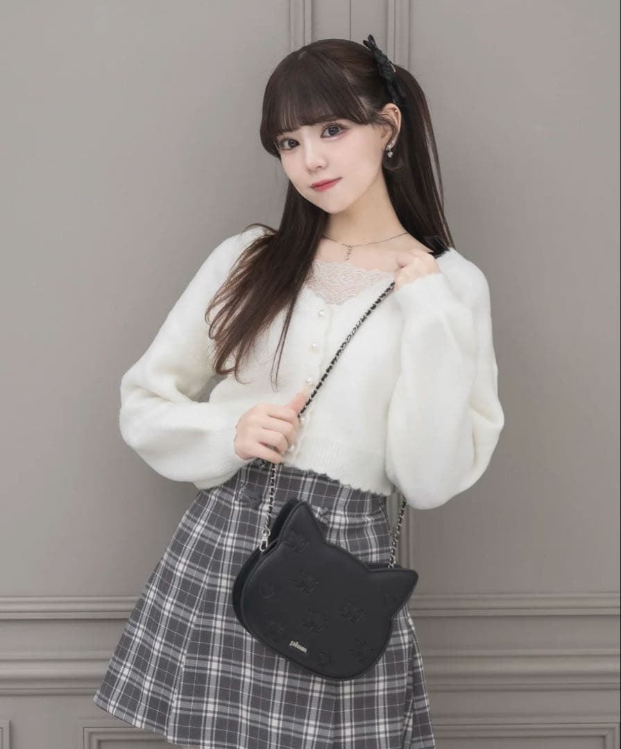 pium モノグラムキティバッグ