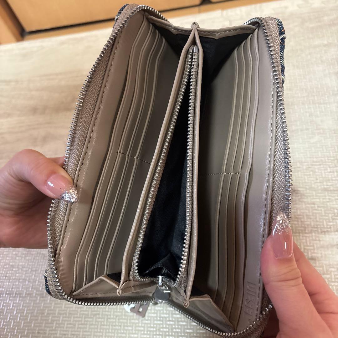 本最終　DIESEL Charm-D Continental Zip L 新品