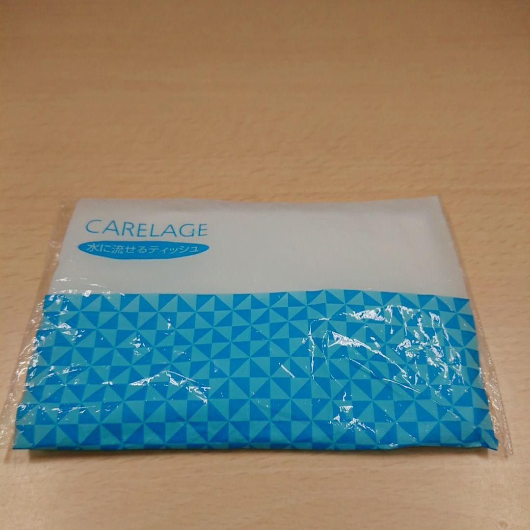 新品未使用水に流せるティッシュ