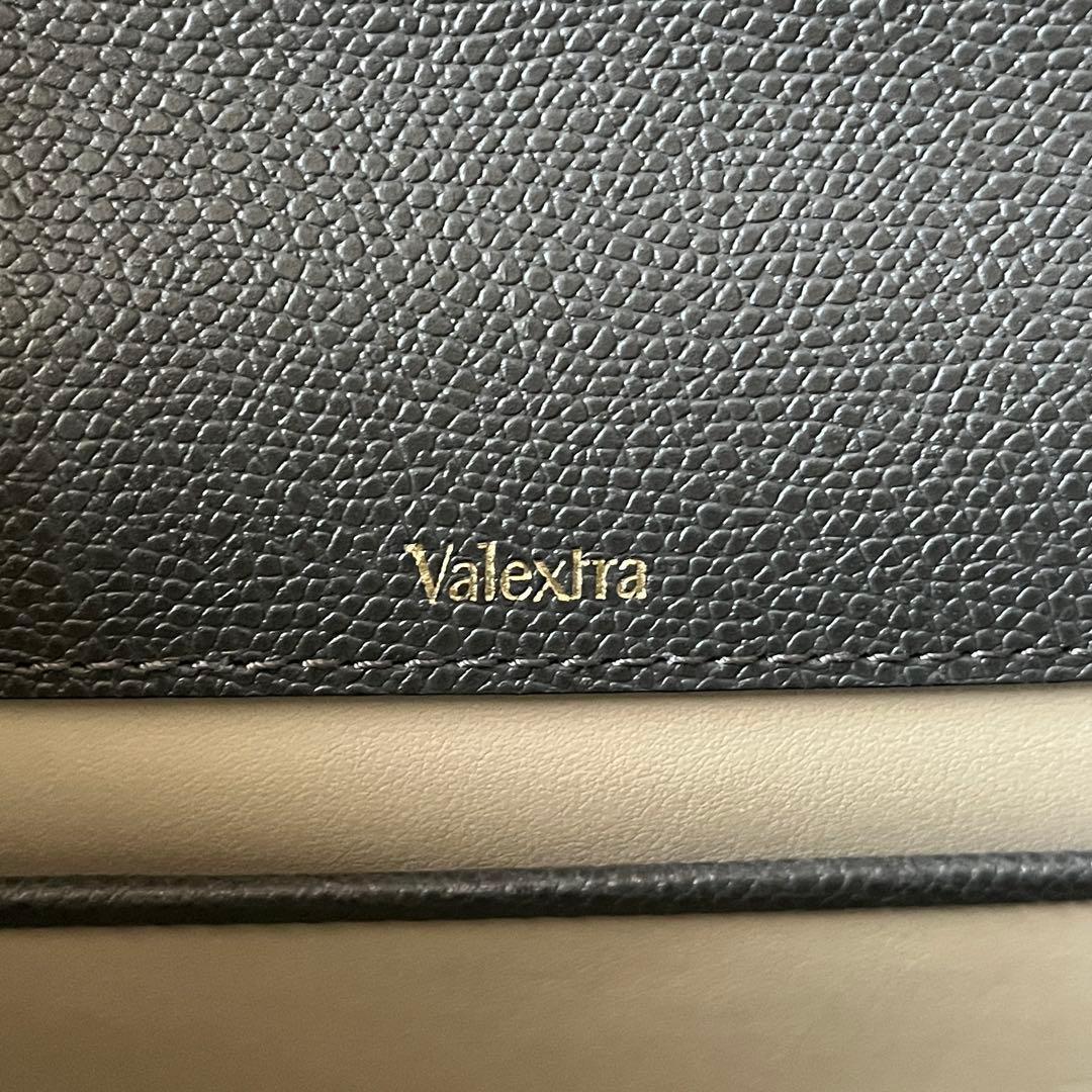 Valextra ヴァレクストラ　ハンドバッグ ミニ　イジィデ　グレー