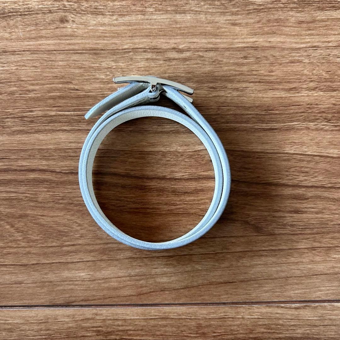 美品☆エルメス　ビーアピ　ドゥブルトゥール　ブレス　エトゥープ