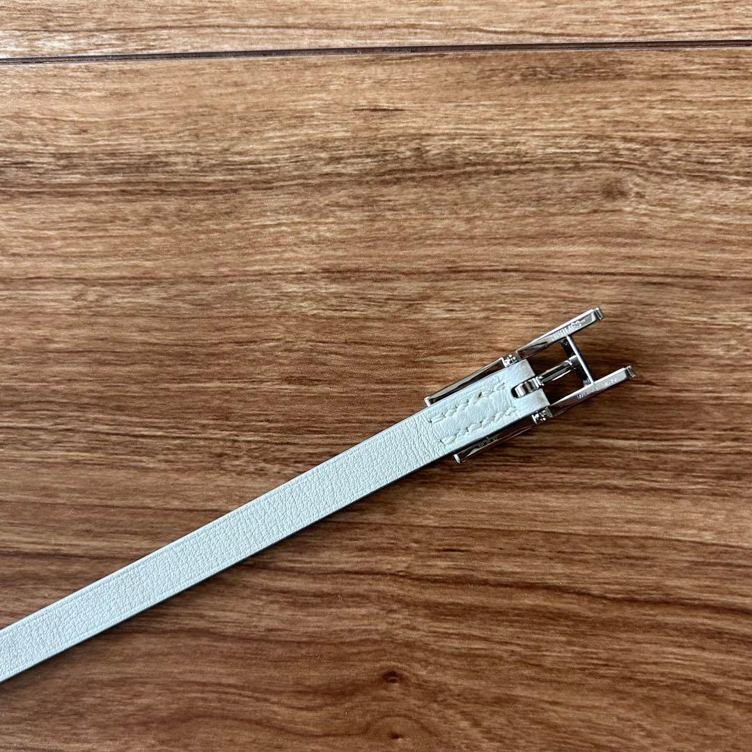 美品☆エルメス　ビーアピ　ドゥブルトゥール　ブレス　エトゥープ