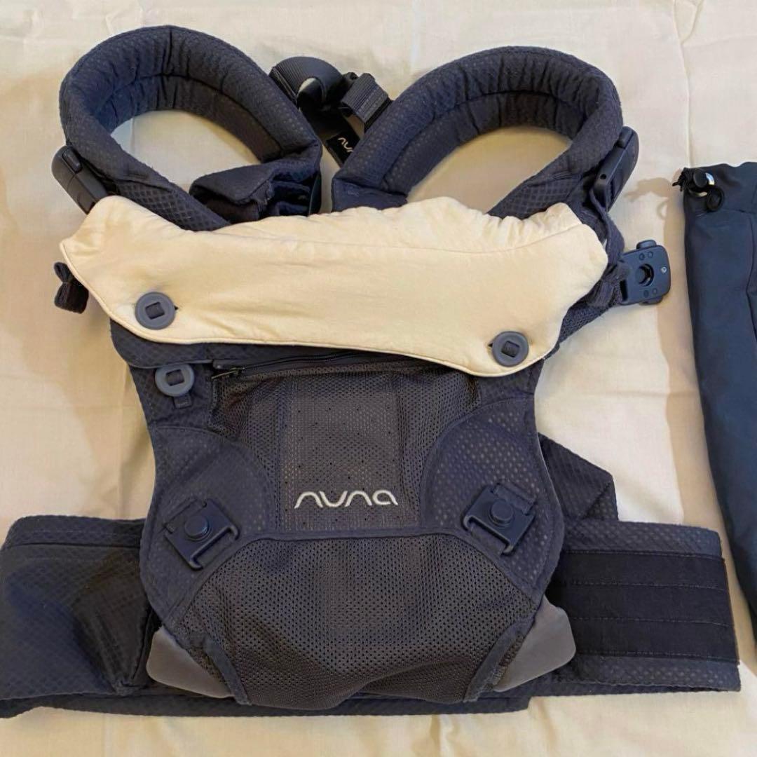 nuna 抱っこ紐 紺ベビーキャリア カドル マグネットクリック　ヌナ　ネイビー
