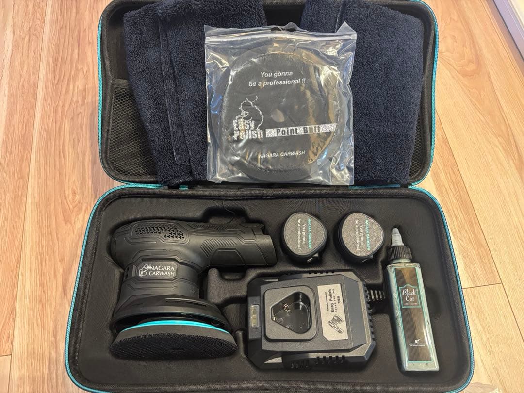 【美品】ながら洗車　イージーポリッシュブラックエディション