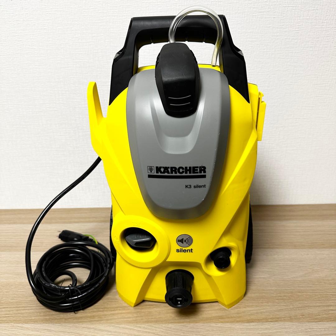 付属品完品✨ KARCHER K3 サイレント ベランダ 高圧洗浄機 ケルヒャー