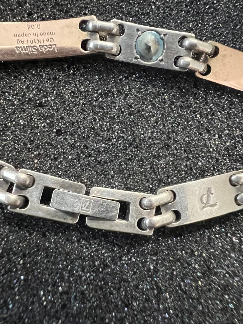 【海】Leda Silmaレダシルマ健康ブレスレット k10 日本製