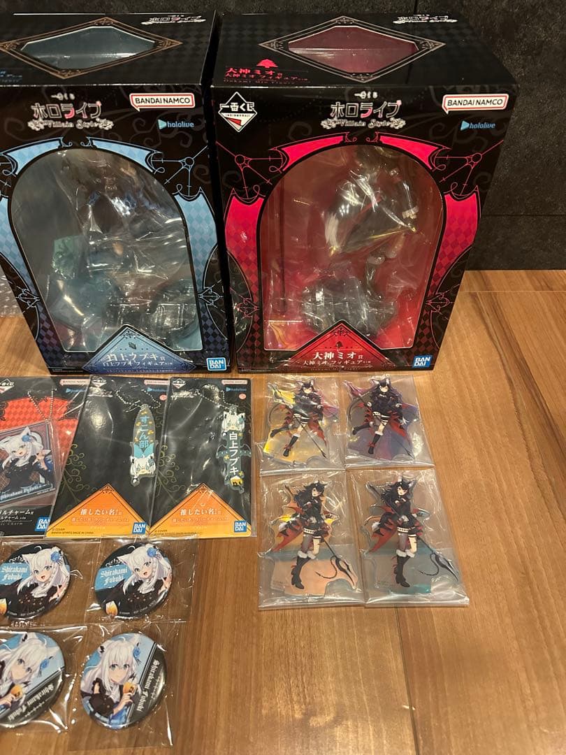 一番くじ ホロライブ 白上フブキ 大神ミオ フィギュア セット