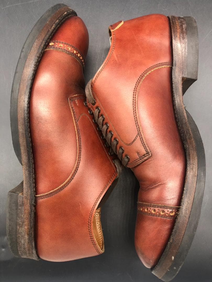 Makers メイカーズ ワークアウト ブルチャー コードバン シューズ