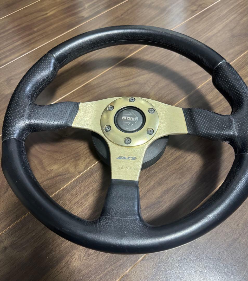 MOMO RACE ステアリングホイール D35