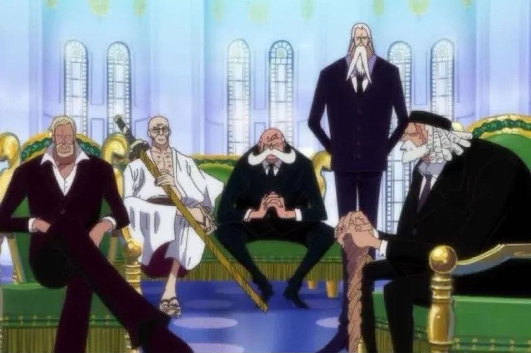 ONE PIECE ワンピース 世界政府  五老星  フィギュア ガレージキット