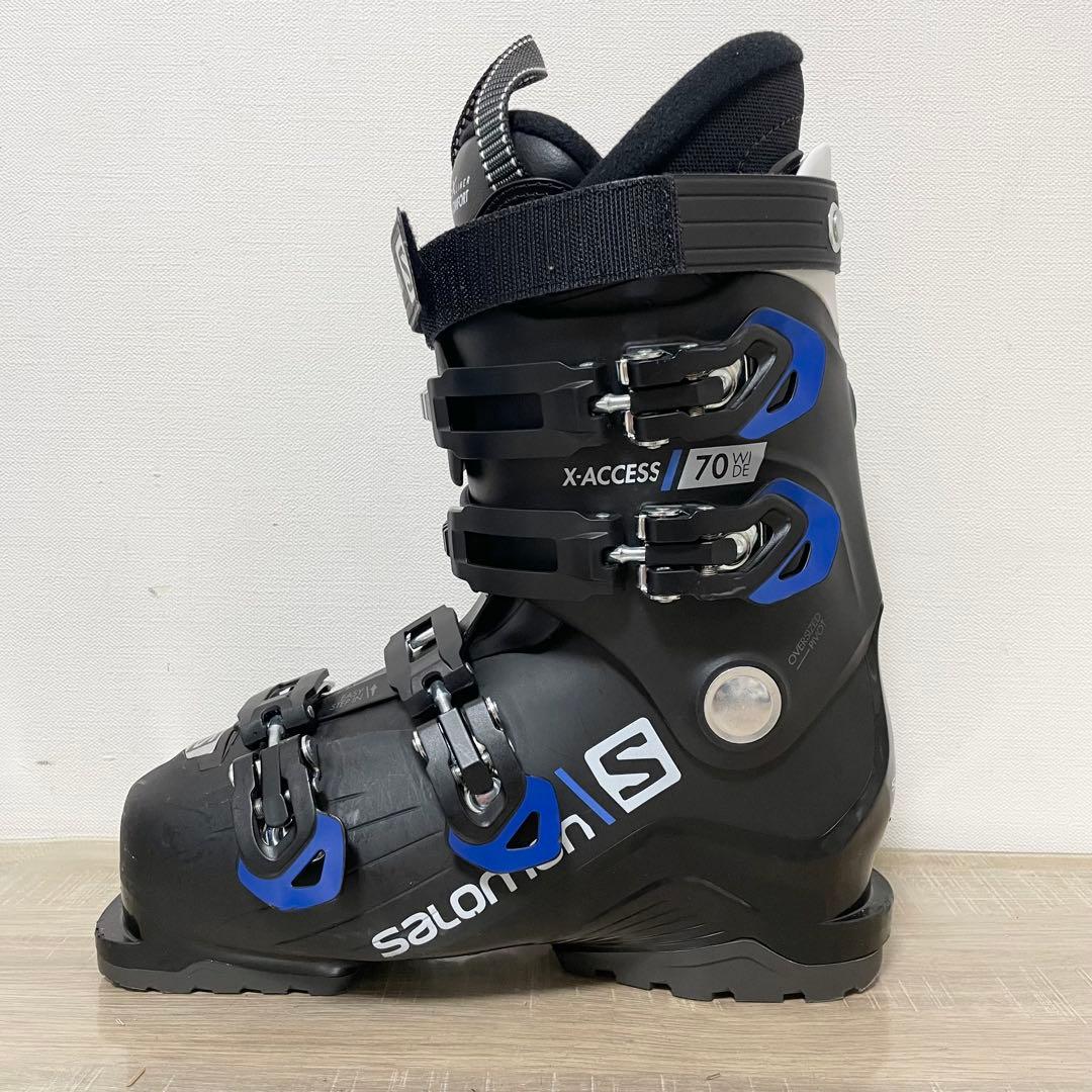 ★良品★ サロモン　X-ACCESS 70WIDE 25-25.5cm ブラック