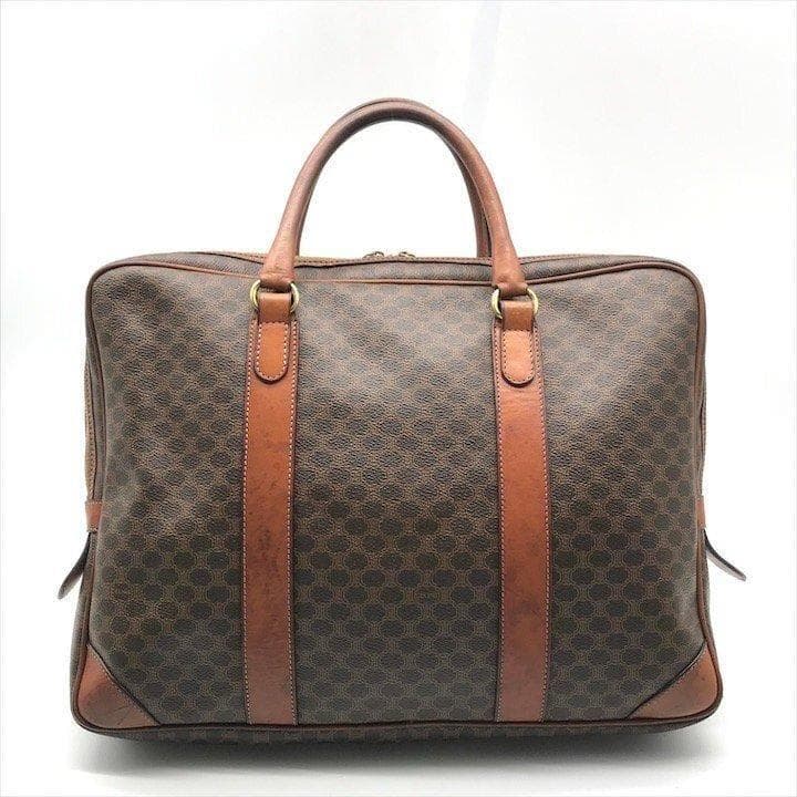 にんにん　CELINE セリーヌ マカダム ヴィンテージ PVC ビジネス