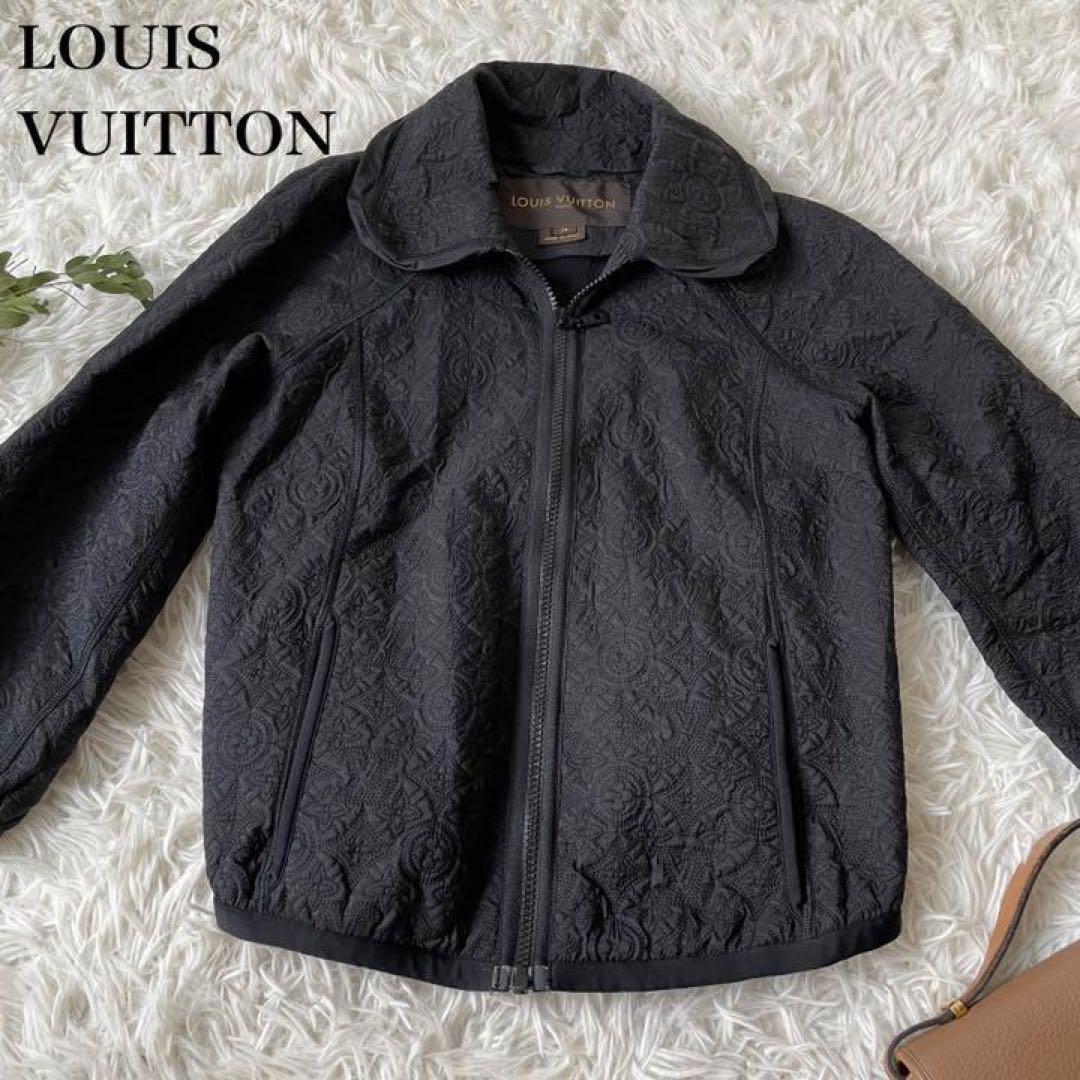 【希少】　ルイヴィトン　モノグラム　ブルゾン　ジャケット　アウター　ブラック