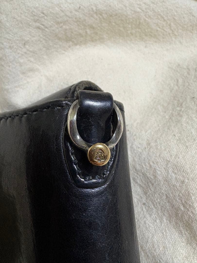 SSWとateliercherryの本革SV925K18製ウォレット