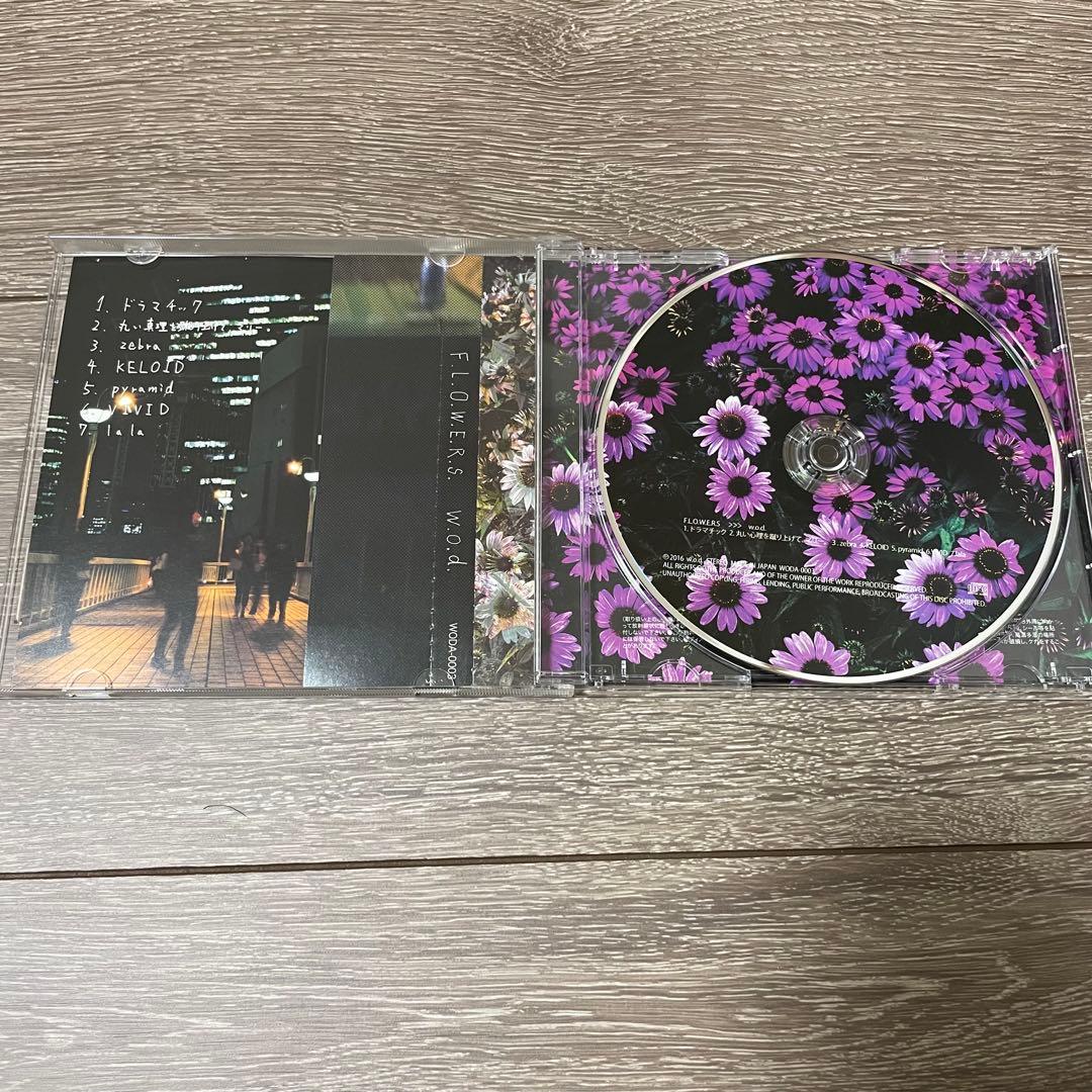 邦楽 w.o.d. F.L.O.W.E.R.S. CD 2016