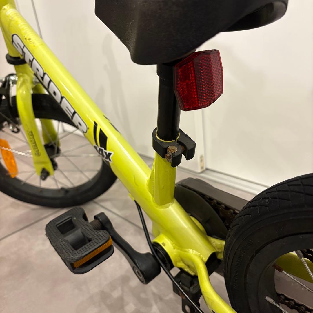 ストライダー限定色 STRIDER 14X ライムイエロー 幼児自転車
