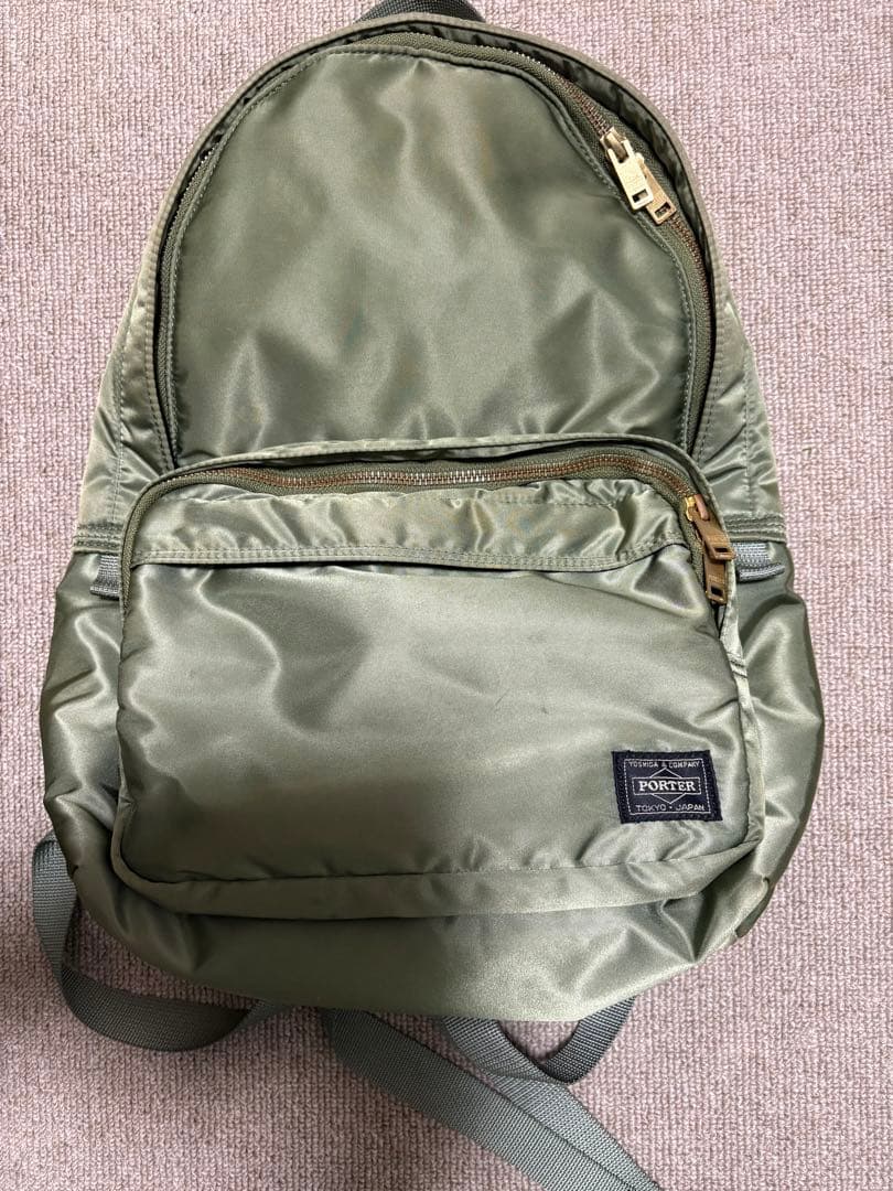 1月12日まで出品 ポーター タンカー リュック セージ